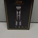 Ufree Body Hair Trimmer for Women, Manscape Pubic Hair Trimmer, 3 in 1 Body Grooming Kit for Lady, Waterproof Body Electric Shaver Razor, Grooming for Face and Body, Gifts for Women, Black