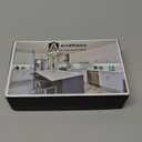 Asidrama 10 Pack Brushed Gold Cabinet Knobs Kitchen Cabinet Pulls Gold Hardware for Dresser Drawers 1129 (Single Hole Knob)