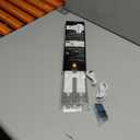 Gritin 10.2inch Under Cabinet Lighting Rechargeable 2 Pack- 3 Color Temps&5 Level Brightness, Super Bright, 4 Modes, Motion Sensor, Long Lasting - Easy Installation Magnetic Under Closet Lights-Black