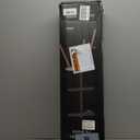 PUTORSEN Easel TV-Stand for 43-65-Inch Screens - Portable Swivel Tripod TV Stand with Wooden Tray, Height Adjustable TV Floor Stand, Max Load 77 lbs, Max VESA 400x400 mm, Black