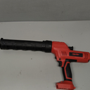 Cordless Caulking Gun Compatible with Milwaukee 18V Battery, 10oz /310 ml Electric Caulk And Adhesive Gun with 5 Speed,Changeable Canister Tray, Anti-Drip, Auto Retract, LED Light for Filling, Sealing (Red)