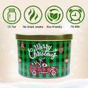 Christmas Candles - Christmas Gifts for Women, Natural Soy Wax Christmas Tree Scented Candles(12.7oz)