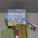 Petenjoy Magnetic Blocks Minecraft-Style Magnetic Building Blocks Cubes - 126PCS 1 inch Magnet Toys Set STEM Educational for Kids Ages 4-8 6-8 8-12 Year Old Boys Girls Birthday Christmas