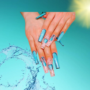 XL Square Gel Nail Tips | NABulous | Soft Gel Nail Tips | Square Shape | XL Length | Full Cover & Pre-shaped Tips | False Press On Nail Extensions (Square XL) XL Square Gel Nail Tips | NABulous | Soft Gel Nail Tips | Square Shape | XL Length | Full Cover & Pre-shaped Tips | False Press On Nail Extensions (Square XL)