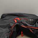 ZOBER Christmas Wreath Storage Container 30 Inch - Wreath Bag Fits 2 Wreaths Box - 600D Oxford Fabric - Interior Compartment for Storing Garlands, Wreaths Storage Bag W Strong Durable Handles - Black