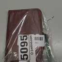 Bocasal for iPhone 17 Pro Max Wallet Case Compatible with MagSafe Wireless Charging, RFID Blocking Magnetic Leather Case with Card Slots Holder Kickstand Detachable Wrist Strap 6.9 Inch (Brown)