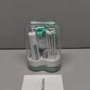 Momcozy Electric Baby Bottle Brush Set with Drying Rack, 7-in-1 Powered Bottle Cleaner & Formula Mixer, Portable Newborn Essentials for Pump Parts & Travel. (Green)