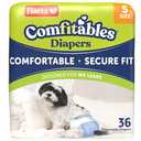 Hartz Disposable Dog Diapers, Size S 36 count, Comfortable & Secure Fit, Easy to Put On