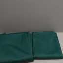 MIULEE Hunter Green Privacy Sheer Curtains That Let Light in 84 Inches Long Non-See-Through Semi Sheer Curtain Light Filtering Window Curtains Christmas Drapes for Living Room Bedroom 2 Panels Set