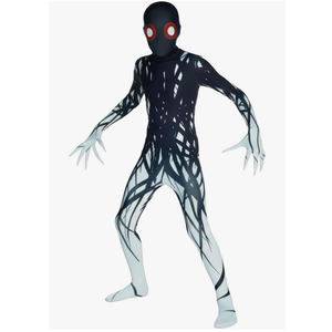 Morphsuits Zalgo Costume Kids, Scary Monster Costumes, Boys Halloween Costume, Size Large 