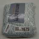 Amazon Basics Lightweight Super Soft Easy Care Comfortable Microfiber 4-Piece Bed Sheet Set with 14-Inch Deep Pockets, Queen, Aqua Fern, Printed