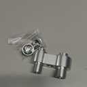 PTNHZ CNC Aluminum A/C Compressor Straight Adapter Fitting For LS GM R4 A/C line compressor