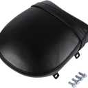  Black Synthetic Leather Passenger Seat Fit for Motorcycle Victory Vegas Kingpin
