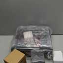 Record Player with Passive Bookshelf Speakers Belt-Drive Vintage Turntable for Vinyl Records External Dual Stereo Speakers LP Players 3 Speed Wireless AUX Headphone Input Auto Stop Retro Black Wooden