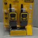 Walkie Talkies,MOICO Long Range Walkie Talkies for Adults Two-Way Radios with 22 Channels FRS VOX Scan LCD Display with LED Flashlight for Field, Survival Biking Hiking Camping 2 Pack (Yellow2)
