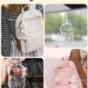 3 x Protective Case Compatible with Have A Seat Figure-Clear PVC Portable Storage Box with Keychain, Dustproof Scratch-Resistant Collector Display Compatible with Sitting Series (Figure Not Included)