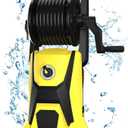 Electric Pressure Washer, 4200PSI Max 2.8 GPM Power Washer with 20FT Hose, 35FT Cord, 4 Nozzles Foam Cannon High Pressure Washer for Car Patio Garden, Yellow