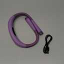 Glocusent Book Light, 3-Color & 6-Brightness Reading Light, Bendable Neck Light, 80-hr Lasting Rechargeable Book Light, Perfect Reading Lights for Books in Bed, Knitting, Repairing, Book Lovers Gifts, Purple