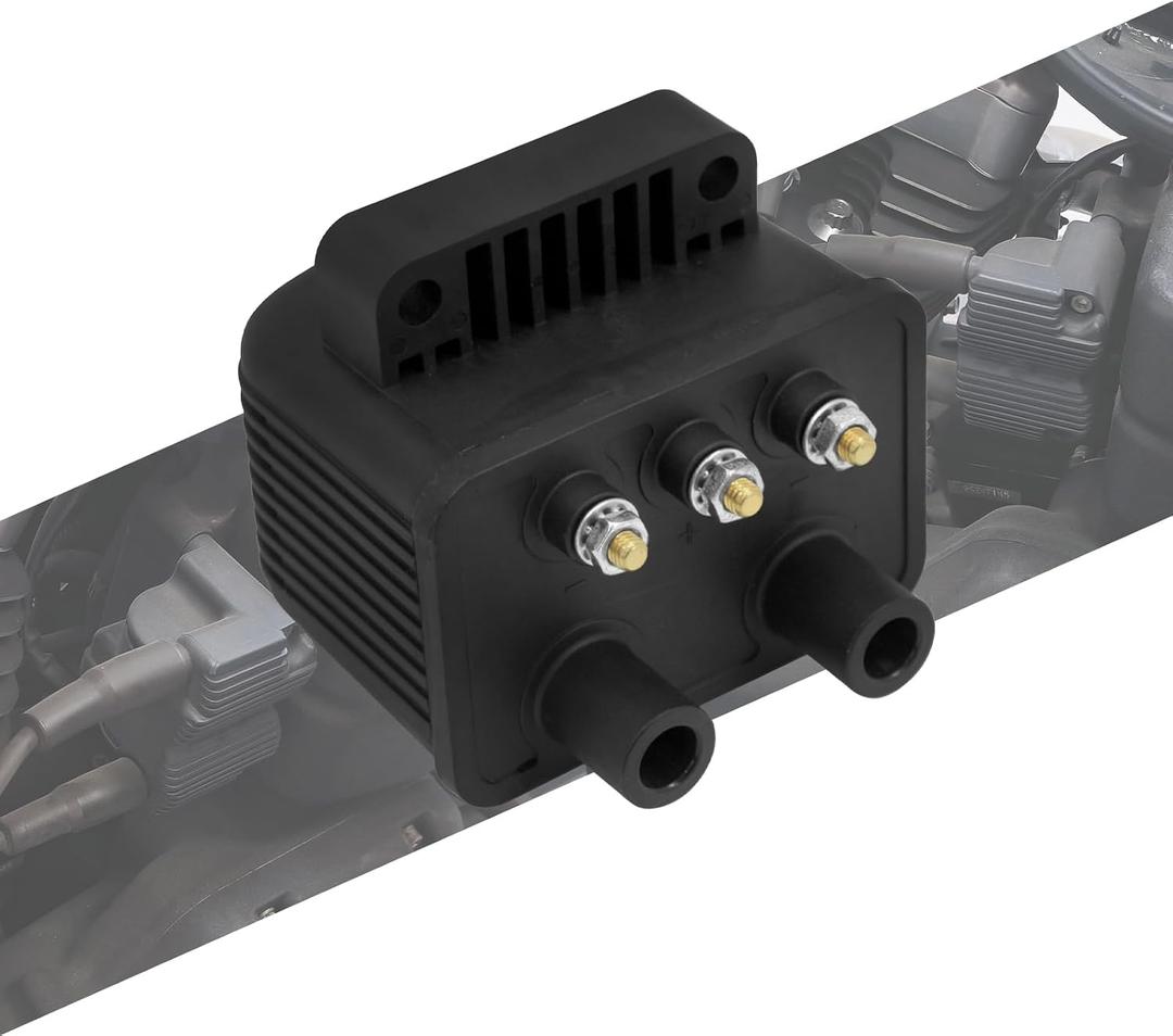 Motorcycle 3Ohm Ignition Coil Single Fire12V Fit For Harley Touring Softail Dyna Chopper 1999-2018