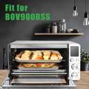 Air Fryer Accessories Compatible with Breville BOV900BSS Smart Oven Air Fryer Pro, Baking Pans Set with Baking Tray, Parchment Paper and Oven Mats for Breville BOV900BSS