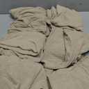 Chair Covers for Dining Room - Stretch Chair Slipcovers for Decorative Seat Protector Armless Removable Washable Elastic Dinner Universal Spandex Solid Chair Slip Covers Set (Light Khaki,6)