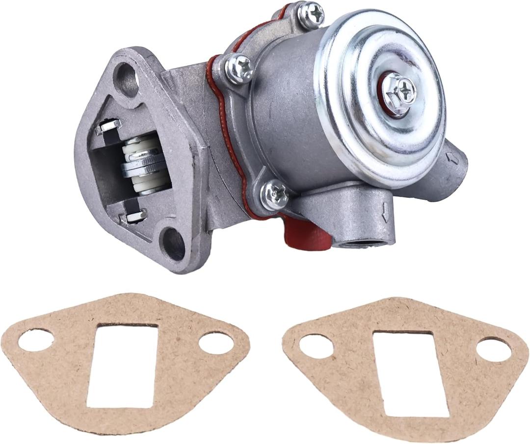 YUXSOUQ Fuel Lift Pump 87800194 107531C2 Compatible with Ford New Holland Industrial 555E 575E 655E 675, Tractor Hydro 186, 1086, 1486, 1586, 3088, 3288, 3488, 3688