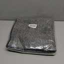 GRANNY SAYS Front Door Mat Indoor Entrance, Indoor Doormat Non Slip Washable, Low Profile Outdoor Welcome Mat, 32" x 20" Resist Dirt Absorbent Mats for Entryway, Floor, Black Beige (1'8" x 2'8" (Rectangular))