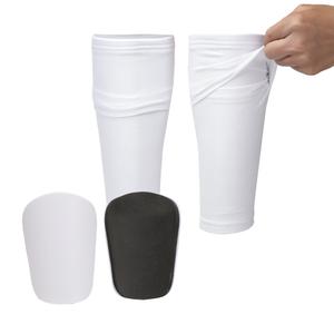 Pinellia Soccer Shin Guards for Kids and Adults,Men Women Shin Guards Sets with Sleeve & Pads,Football Protector Gear for Age 4-6 8-10 10-12(WhiteSet,Kids)