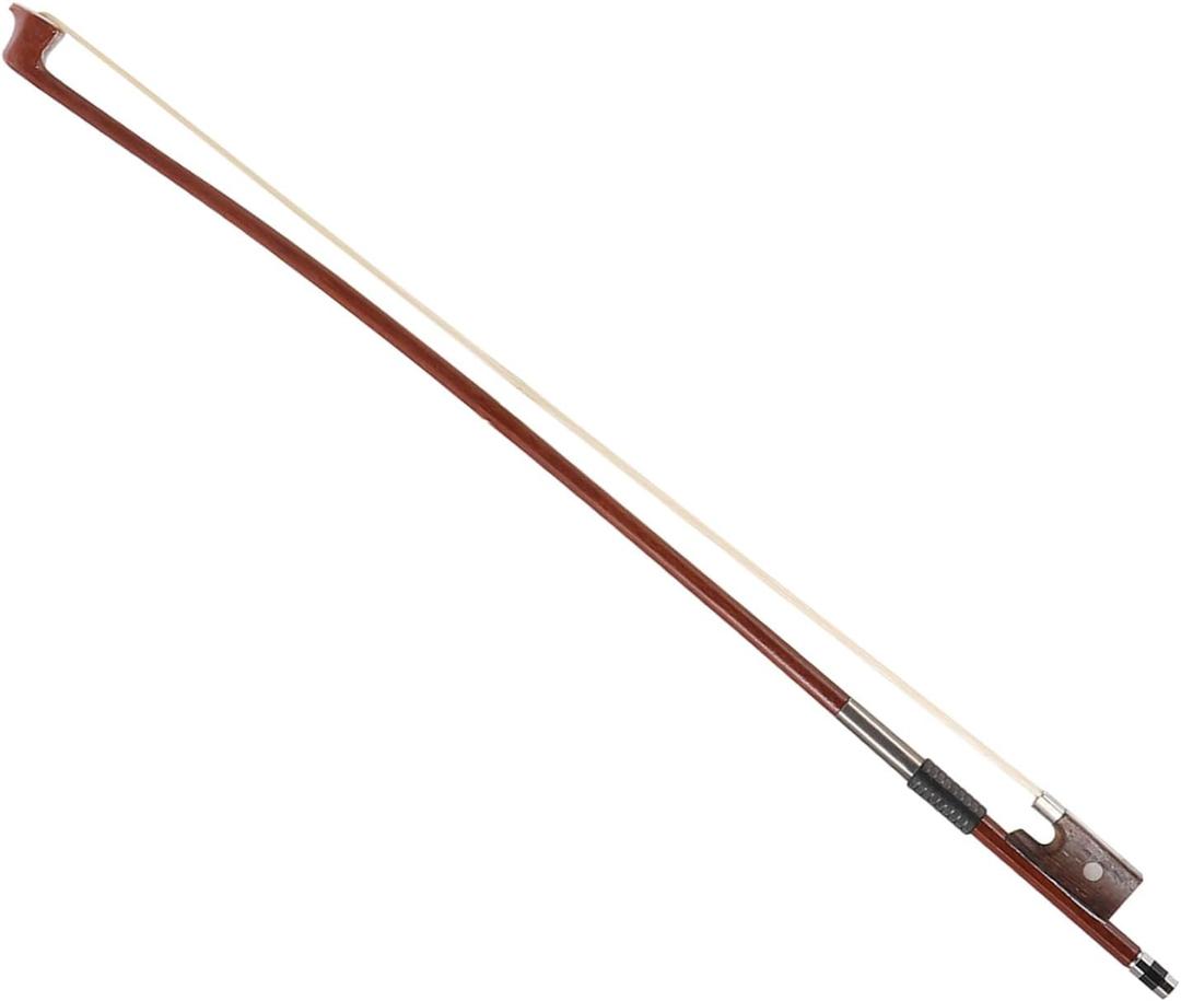 Violin Bow Red Sandalwood with Horse Hair Musical Instrument Accessory for Practice and Performance for Students and Music Enthusiasts, 51.00X2.50X0.50CM