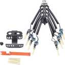 Fuel Spider Injector Assembly W/Bracket Replacement For 1996-02 GM Chevy Pickup Trucks Suburban Express Savana 5.0 5.7 Vortec V8# FJ504 89060440 17114163 25340347 93441235 217-3029