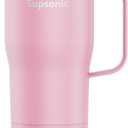 Supsonic - Smart Heated Coffee Mug, 20oz Rechargeable Self Heating Mug, Electric Temperature Control Coffee Cup for Beverage, Coffee at Home & Outdoor, Heated Coffee Mug Gifts for Men Women | S3 (Cherry Blossom)