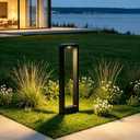 Solar Pathway Lights Outdoor Garden Lights Bright Solar Lights Waterproof for Backyard Patio Walkway Landscape, 16.3 × 5.4 × 60 cm
