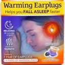 HotHands Therapy Warming Earplugs - 1 Pair of Earplugs & 4 Pairs of Warming Pads - Relaxing, Pleasant Warmth