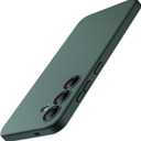 JETech Slim Fit Case for Samsung Galaxy S25 5G, Camera Lens Full Protection, Soft TPU Thin Protective Phone Cover with Matte Finish, Shockproof (Midnight Green)