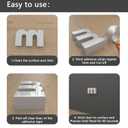 Heavy Duty Double Sided Tape, Nano Adhesive Mounting Tape for Wall Poster Carpet Frame - No Residue, Removable, 1.18" x 9.84' (Crafts, Balloon, Hanging)