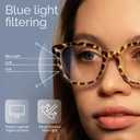 livho High Tech Blue Light Glasses - Advanced Blue Light Blocking Computer Glasses - Screen Fatigue & UV Protection
