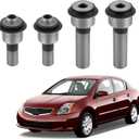 Engine Cradle Subframe Bushing Set of 4Pcs Compatible with Nissan SENTRA 2007-2012 2007 2008 2009 2010 2011 2012 Replace OE 523-227 523-228