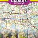 United States, Southeastern Plains and Gulf Coast Map (National Geographic Adventure Map, 3125)