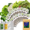 LYKOCLEAN Salad Buttercrunch Lettuce Seeds for AeroGarden, iDOO, Ahopegarden Hydroponics Growing System, 18-pods, 350+ Seeds (Include Spinach, American Fast Lettuce,Paris Island Lettuce, Cauliflower)