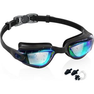2 x Aegend Swim Goggles - Kids Swimming Goggles for 3-14 Boys Girls Youth No Leaking Clear Vision