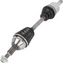 cciyu 60-3553 Front Left CV Axle Shaft Assembly For Chrysler For Town & Country 2008-2016 For Dodge For Grand Caravan 2008-2020 For Ram For C/V 2012-2015 For Volkswagen For Routan 2009-2011