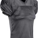 CHAMPRO Unisex-Adult Preseason Football Practice Jersey (XX-Large, Graphite)