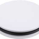 Fotoconic White Electric Motorized Rotating Turntable Display Stand, 14 Inch / 35cm Diameter, 110 Lb Centric Loading for Shop Display