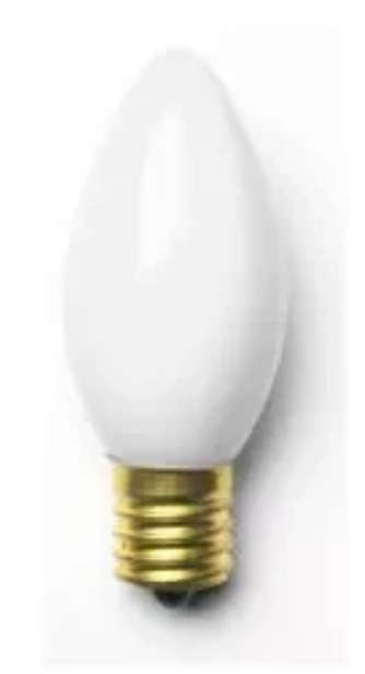 2 x Sival C9 7W, 130V, ceramic white, UL, 5-Pack
