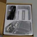 ABBREE Ham Radio Wireless Handheld Speaker Mic, 2 Pin Shoulder Microphone for Baofeng 5RM UV-5R,BF-F8HP PRO,AR-152,K5PLUS,GM-15Pro,UV-5G Plus UV-32 GM21 Walkie Talkie Accessories (Black)