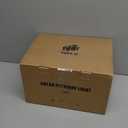 DAMAYCA 12 Pack Solar Lights Outdoor Waterproof for Garden Walkway Pathway Lawn Yard Decorative Modern Landscape Lighting. (Warm White Light, 12)