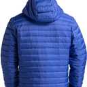 Clique Valhalla Eco Full Zip Mens Puffer Jacket, Royal Blue, S