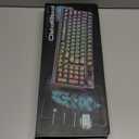 AULA F98 Pro Wireless Mechanical Keyboard with Transparent Keycaps,Hot-swappable,Pre-lubed Linear Switches,Gasket Structure,RGB Backlit,OLED Screen,BT5.0/2.4G/USB-C Wired Computer Keyboard