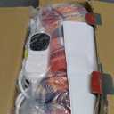 Homemate Electric Blanket Heated Throw - 50x60 Ultra Soft Cozy Flannel Heating Blanket with 10 Fast Heat Levels 8 Hours Auto Off Over-Heated Protection ETL Certification Keep Warm in Home Office (Red-blue)