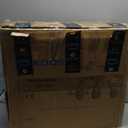 Foldable Rollator Walker with Seat for Seniors - Lightweight Rolling Walkers with Brakes, 300 lb Capacity, 8" All-Terrain Wheels, Adjustable Handles and Seat Height & Removable Storage Bag, Champagne